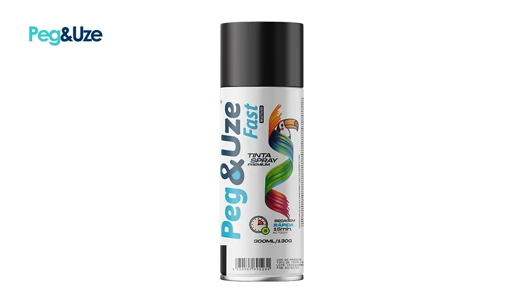 Tinta Spray Peg&Uze Uso Geral
