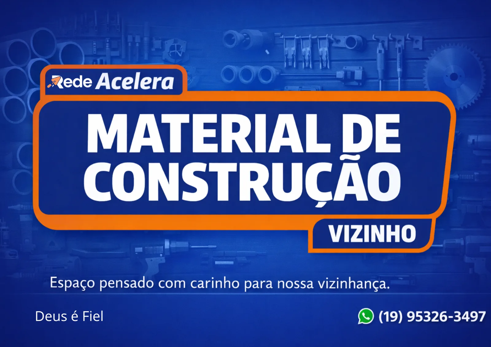 Capa da loja Rede Vizinho Material Para Construção - Distribuidora de parafusos